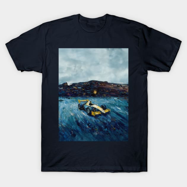 Formula one racing shirt painting T-Shirt by nancysroom